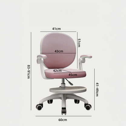Scaun Reglabil pentru Copii – Model Ergonomic cu Spatar Confortabil, Ideal pentru Birou sau Camera de Studiu, Potrivit pentru Elevi si Scolari, Inaltime Ajustabila, Design Stabil pentru Sesiuni Lungi la Birou sau Scris, Roz - 221.ro