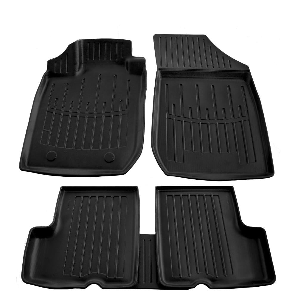 Set covorase auto cauciuc tip tavita pentru dacia logan i (2004-2012)