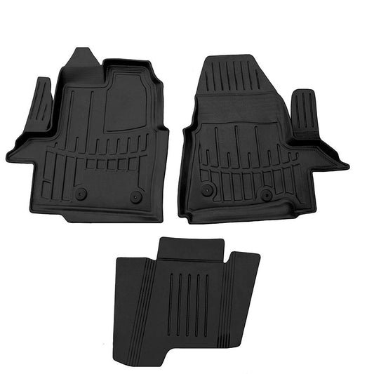 Set covorase auto cauciuc tip tavita pentru ford transit custom (2012-)