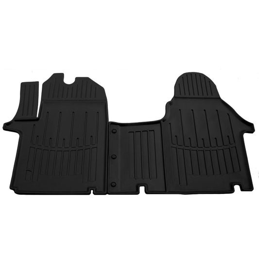 Set covorase auto cauciuc tip tavita pentru opel vivaro a (2001-2014) (1+2)