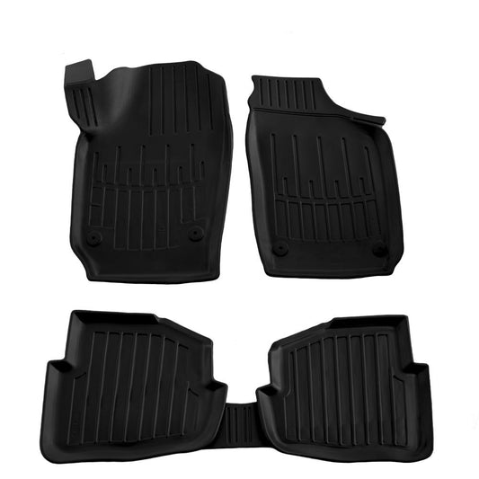 Set covorase auto cauciuc tip tavita pentru vw polo iv (2001-2009)