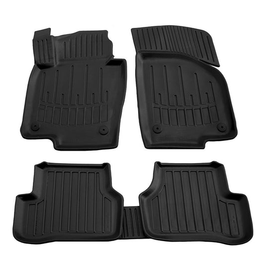 Set covorase auto cauciuc tip tavita pentru vw passat b7 (2010-2014)