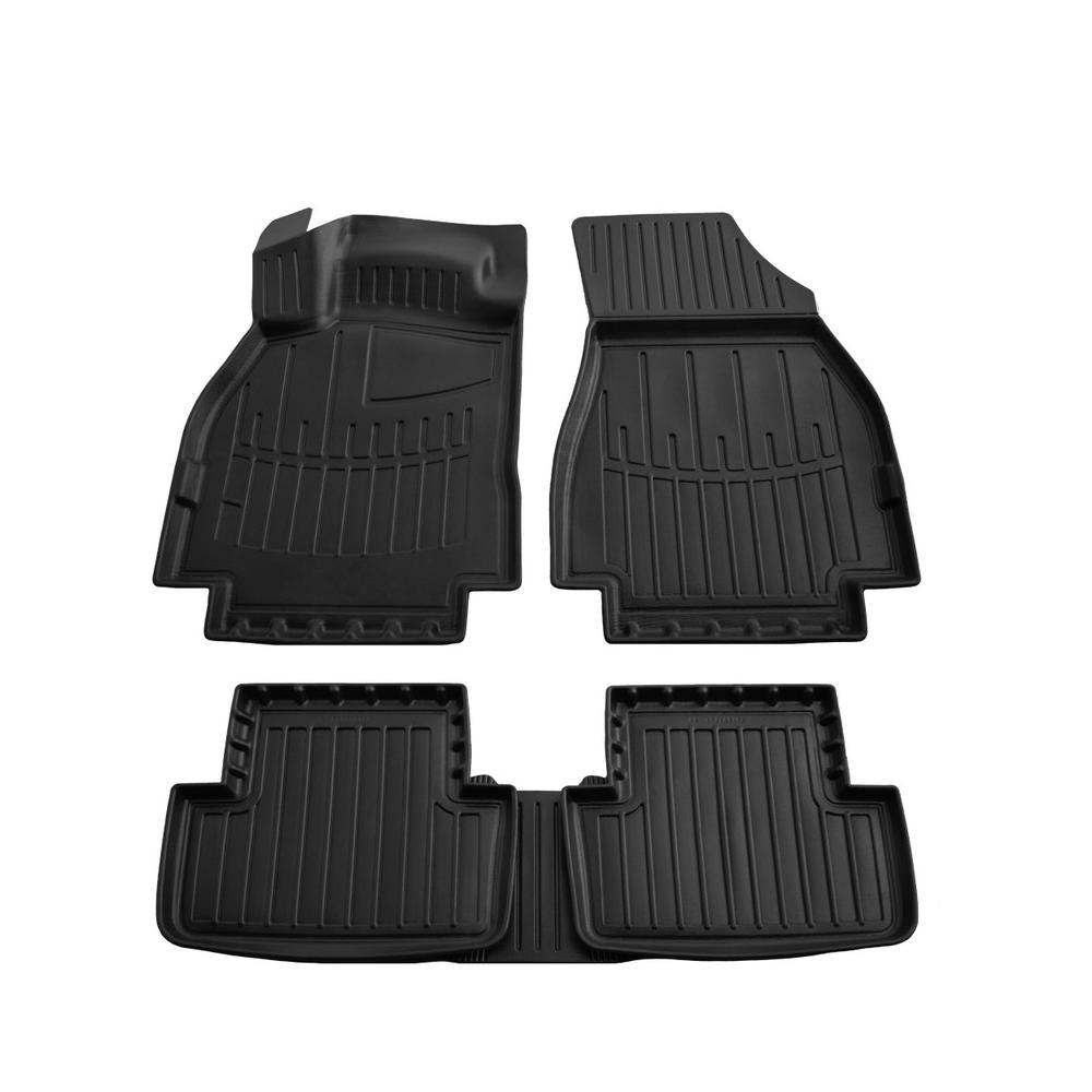 Set covorase auto cauciuc tip tavita pentru renault megane ii (2002-2009)