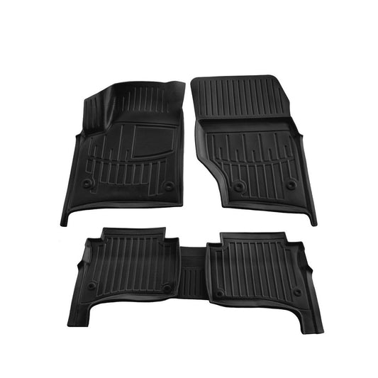 Set covorase auto cauciuc tip tavita pentru vw touareg i (7l) (2002-2010)