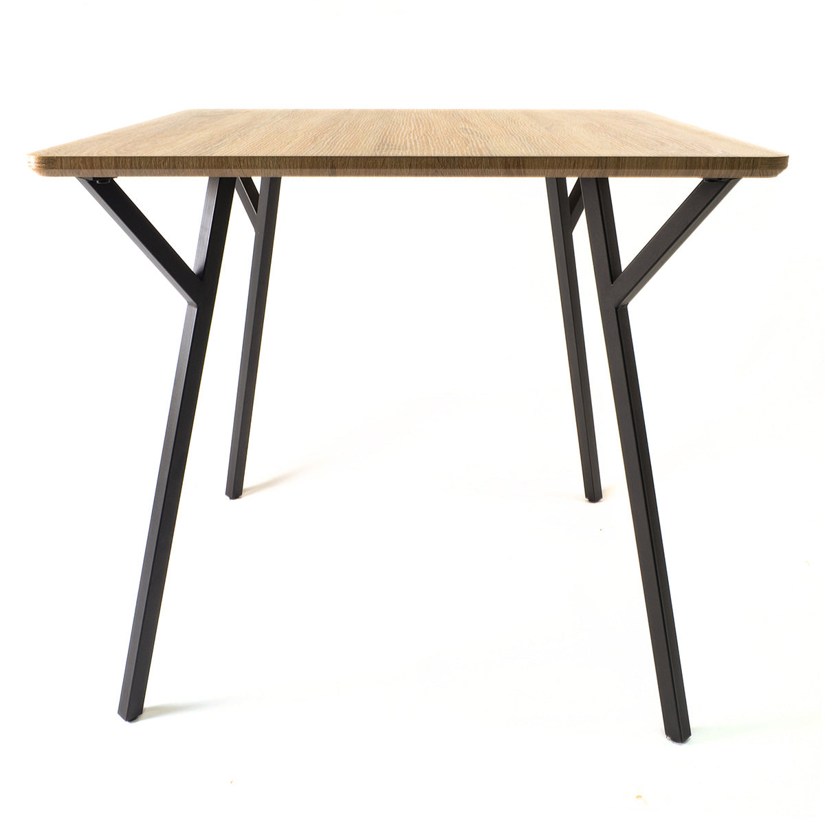 Masa bucatarie, living, blat MDF, Naimeed 9610, Salcam Deschis, 80x80x75cm
