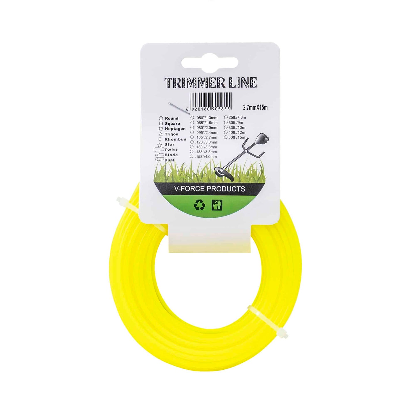 Fir trimmer 2.7mm x 15m / 98613