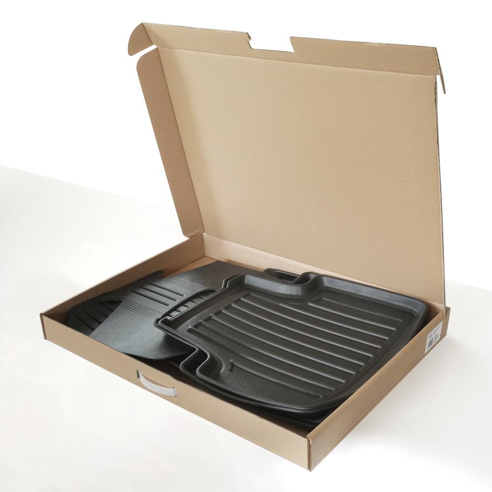 Set covorase auto cauciuc tip tavita pentru citroen jumper ii (2006-)
