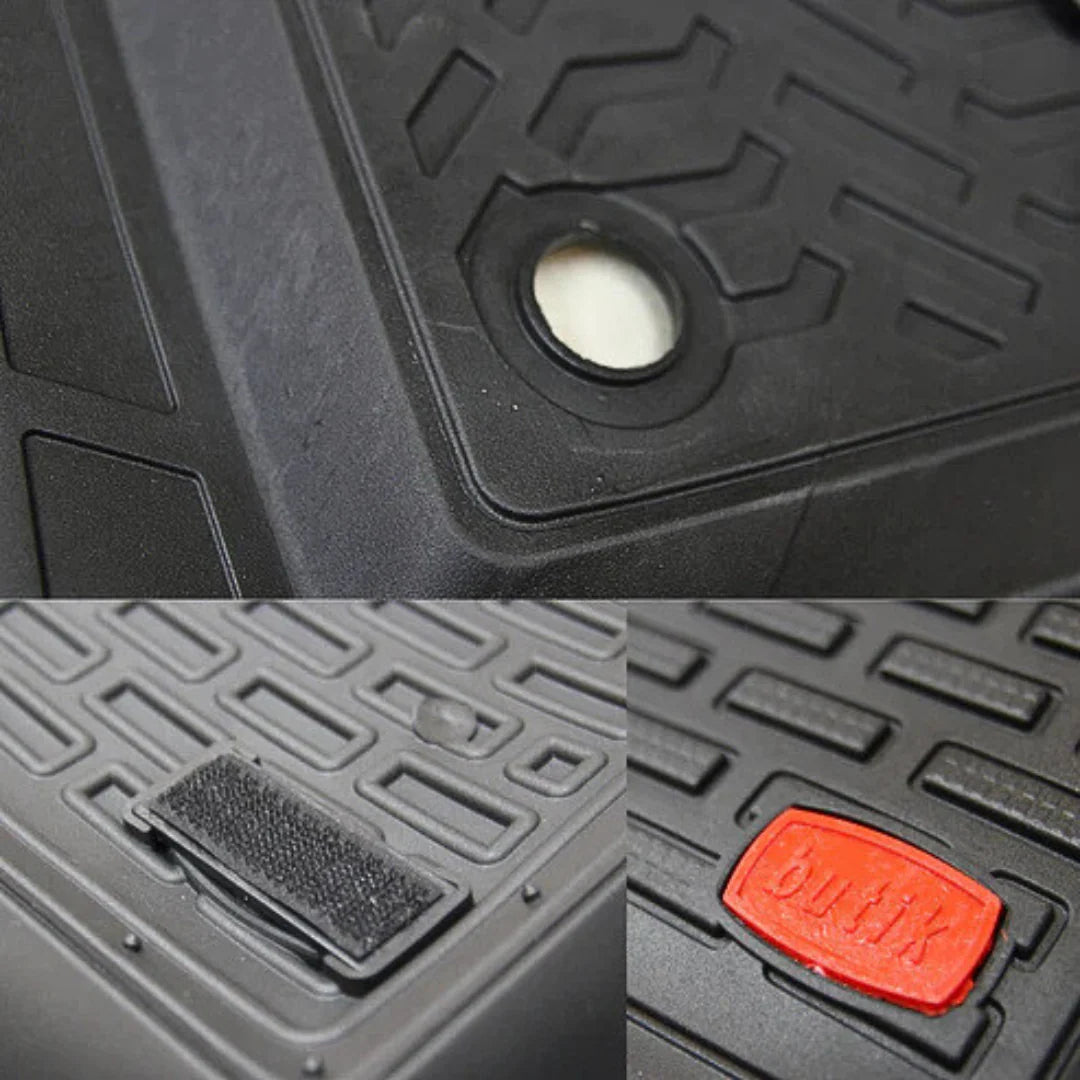 Covorașe Universale Tip Tăviță TEAMCAR® Audi A4 B6 Sedan (2000–2004), Set 5 Bucăți, Blue