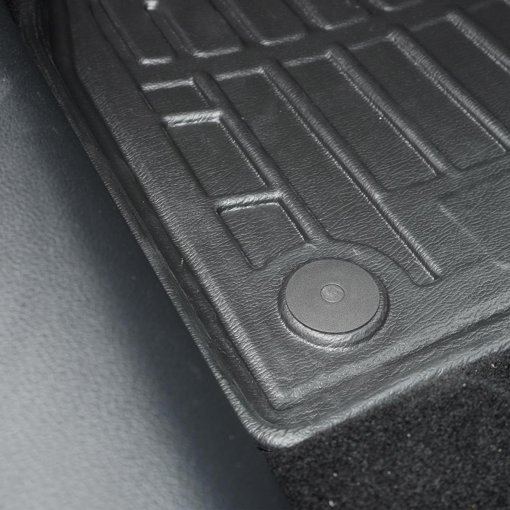 Set covorase auto cauciuc tip tavita pentru chevrolet spark (m300) (2009-2015)