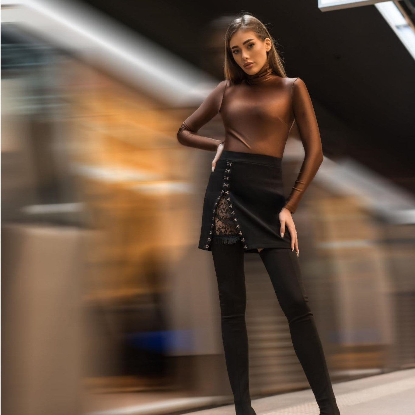 Helanca dama Macadamia modelatoare