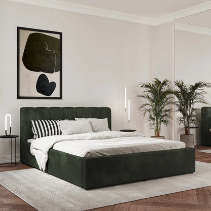 Pat Tapitat Almo, 200 x 160 cm, Verde Inchis