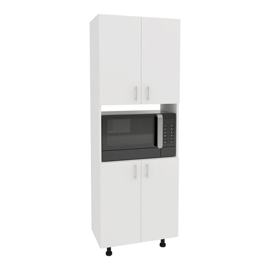 Dulap bucatarie Arno, 4 Usi, Alb, 56 x 30 x 161 cm