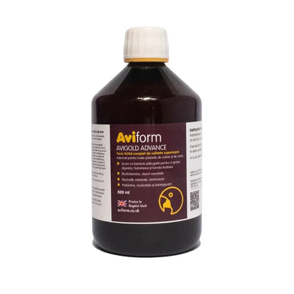 Aviform Avigold – vitamine, probiotice și aminoacizi pasari de colivie
