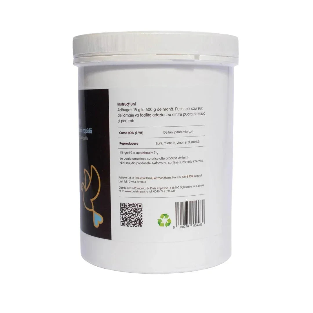 Aviform Protein Perform – Proteine 84% pentru porumbei de curse 500 gr