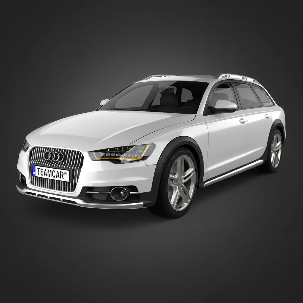 Covorase  Audi A6 C7 Allroad Cauciuc Tavita Allroad Compatibile 2012–2018 | Red