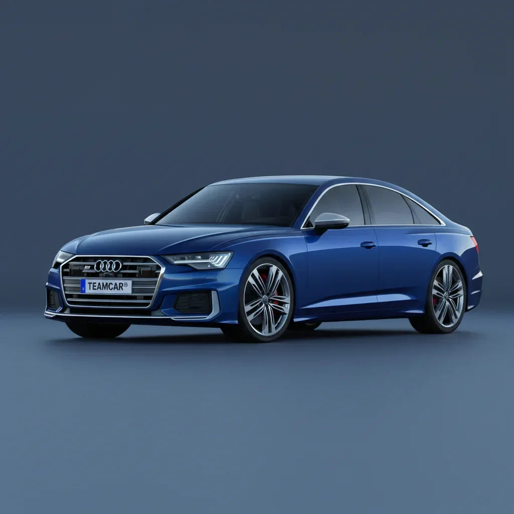 Covorase Cauciuc Tavita Compatibile Audi A6 C8 Sedan 2018–2025-Silver