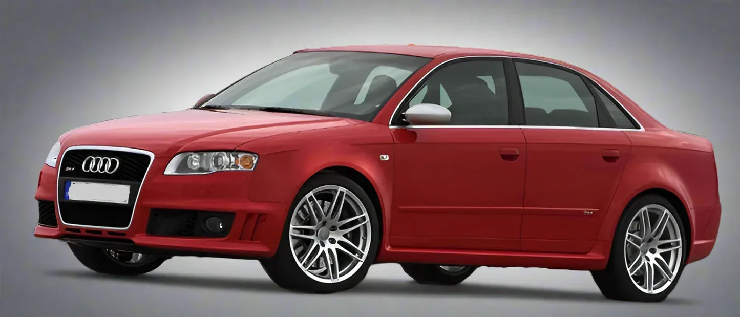 Ștergătoare TeamCar® Audi A4 B7 (2004–2008) – Flat 10 Adaptor-Set față - 221.ro