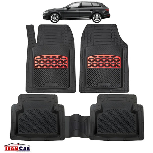 Audi A4 B8 Allroad Covorase Auto TeamCar® Tip Tavita Compatibile (2009–2016) Red - 221.ro