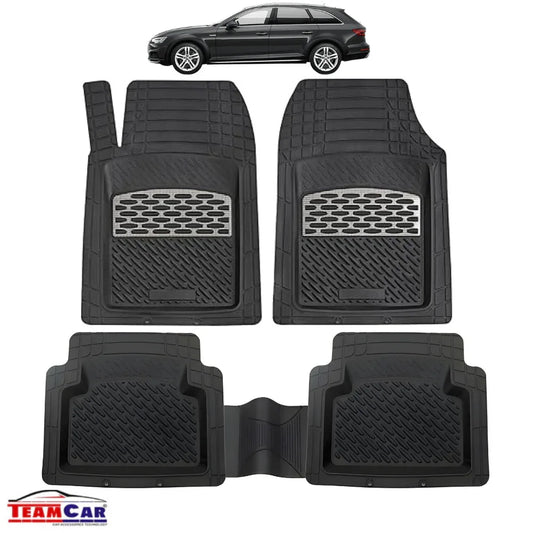 Audi A4 B8 Allroad Covorase Auto TeamCar® Tip Tavita Compatibile (2009–2016) Silver - 221.ro