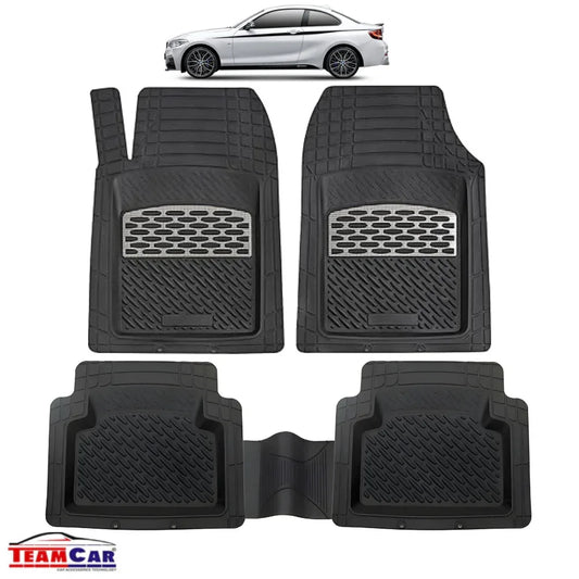 BMW Seria 2 F22 Coupe Covorase Auto TeamCar® Tip Tavita Compatibile (2014–2021) Silver - 221.ro