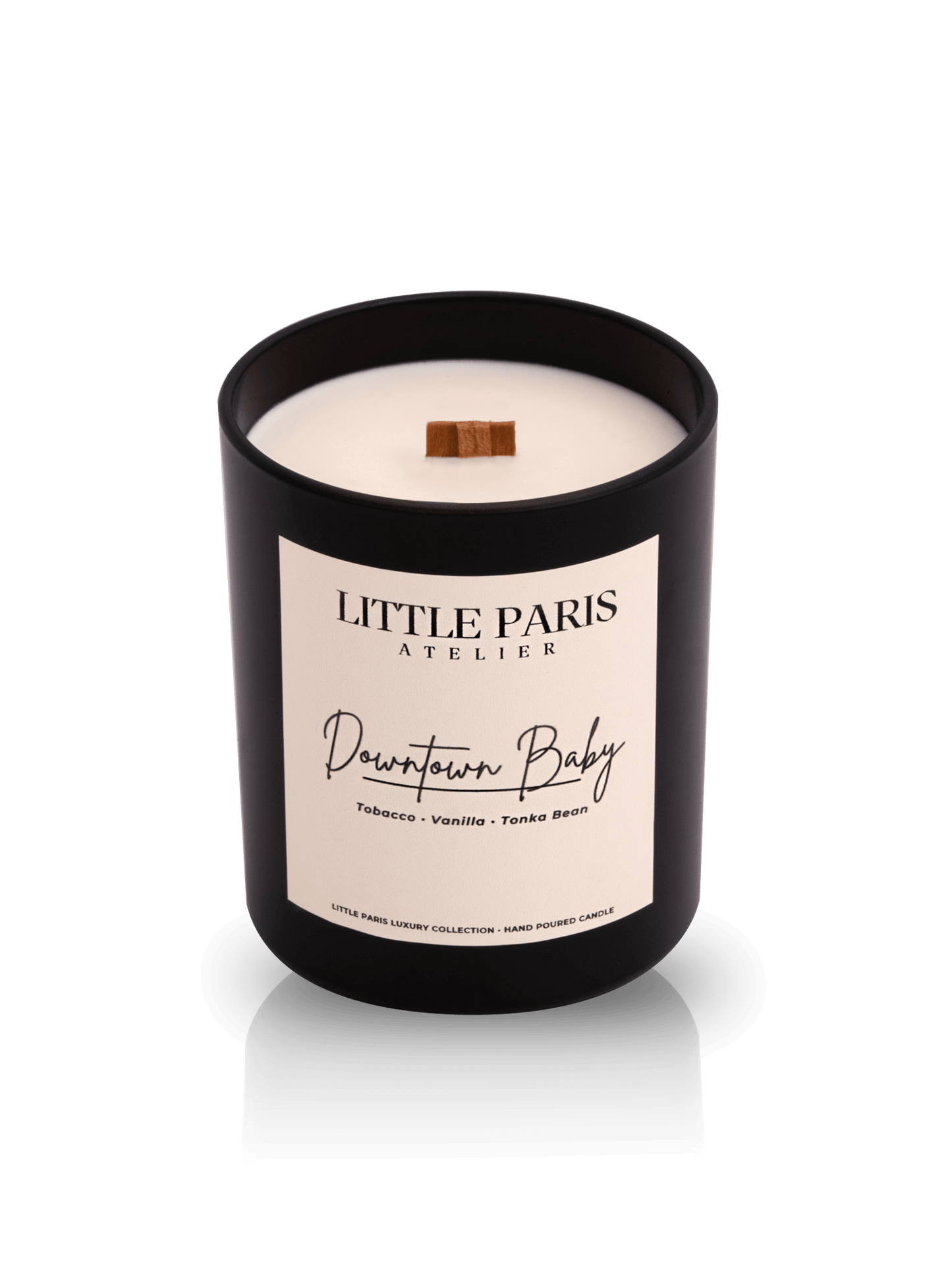 Lumânare parfumată Downtown baby - Tabac •  Vanilie • Boabe de Tonka
