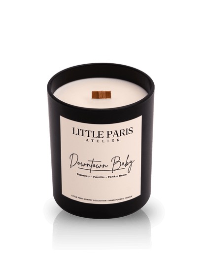 Lumânare parfumată Downtown baby - Tabac •  Vanilie • Boabe de Tonka