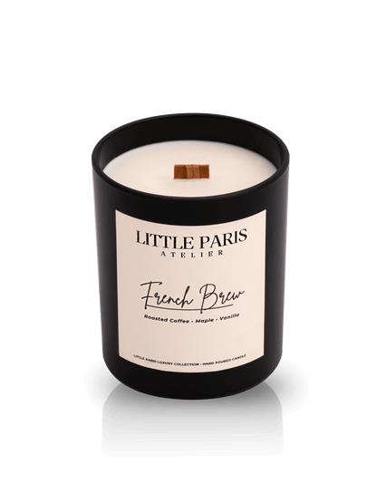 Lumânare parfumată French brew - Cafea prajită • Creme brulée • Biscuiţi