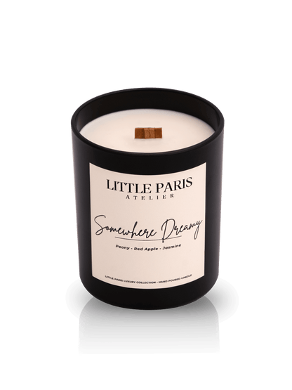 Lumânare parfumată Somewhere Dreamy - Bujor • Oud • Iasomie