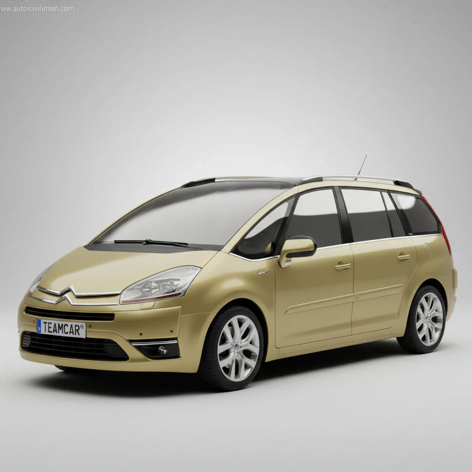 Covorase Citroen C4 Picasso MPV Pre-Facelift Compatibile 2006-2013 | Blue