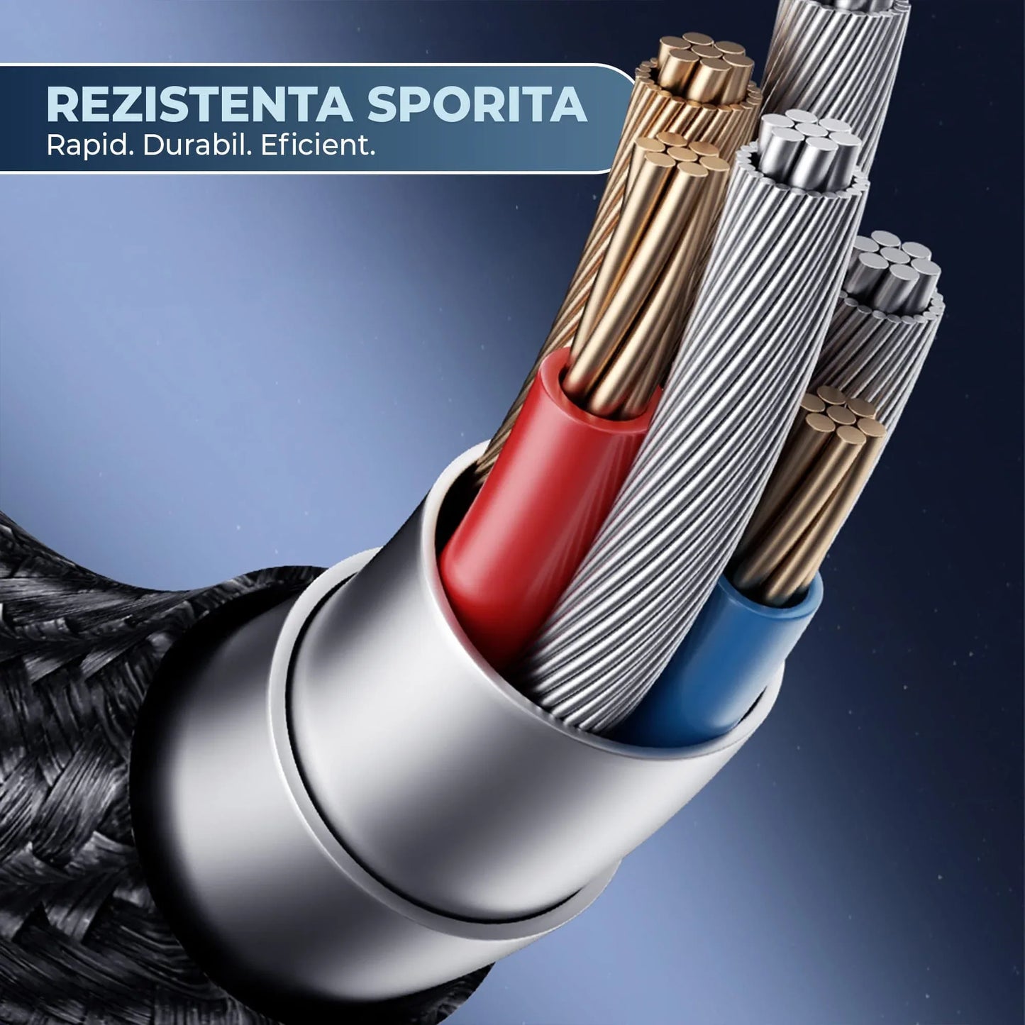 Cablu de Incarcare si Transfer de Date, Timebox, Fast Charge 60W, 1,2m, 4 in 1 , 2 x USB-C, USB, Lightning, Display Smart Integrat, Compatibil Macbook, Android, Samsung, Huawei, Xiaomi, Negru - 221.ro