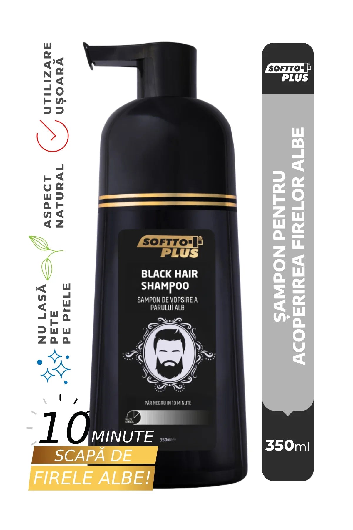Sampon Black Hair 350 ml x 2