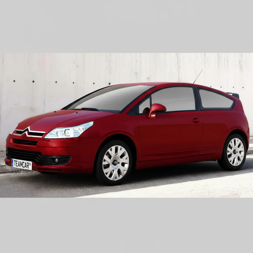 Covorase Citroen C4 Hatchback 3 Usi Pre-Facelift Compatibile 2004-2008 | Red