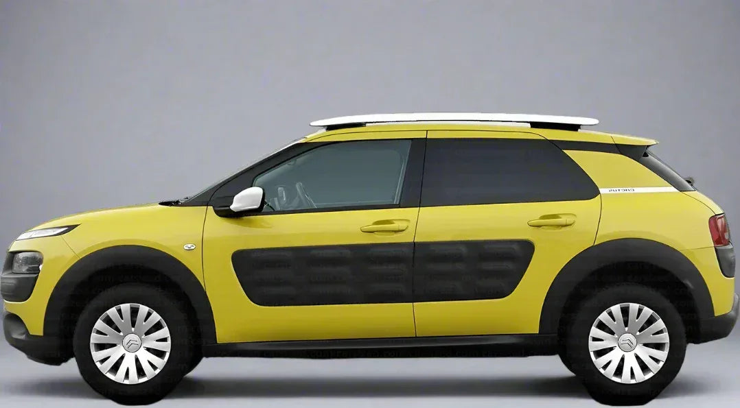 Covorase Auto TeamCar® Tip Tavita Compatibile Citroen C4 Cactus (2014-2020) Negru Material Rezistent - 221.ro