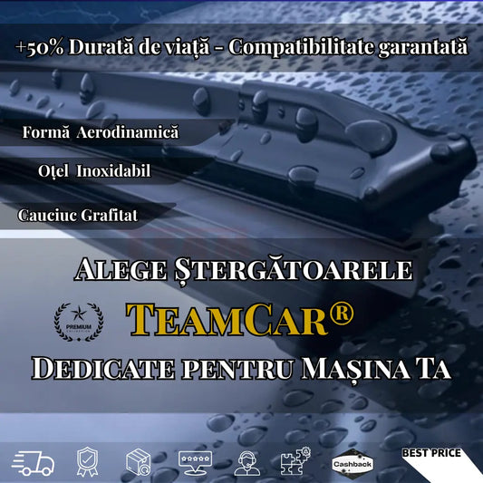 Ștergătoare Skoda Octavia I Tour 1U2 1996-2010 | Set Față Hibrid – TeamCar®