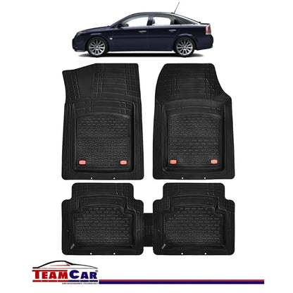 Covorase Auto TeamCar® Tip Tavita Compatibile Opel Vectra C (2002-2008) Negru - 221.ro