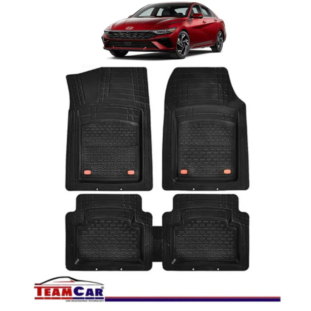 Covorase Auto TeamCar® Hyundai Elantra VII (2020-2024) - Cauciuc Tip Tavita - 221.ro