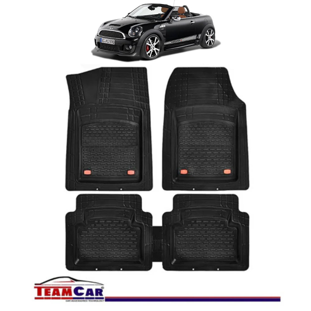 Covorașe TeamCar® compatibile MINI Roadster R59 (2012–2015) - cabrio Auto Tip Tăviță Compatibile