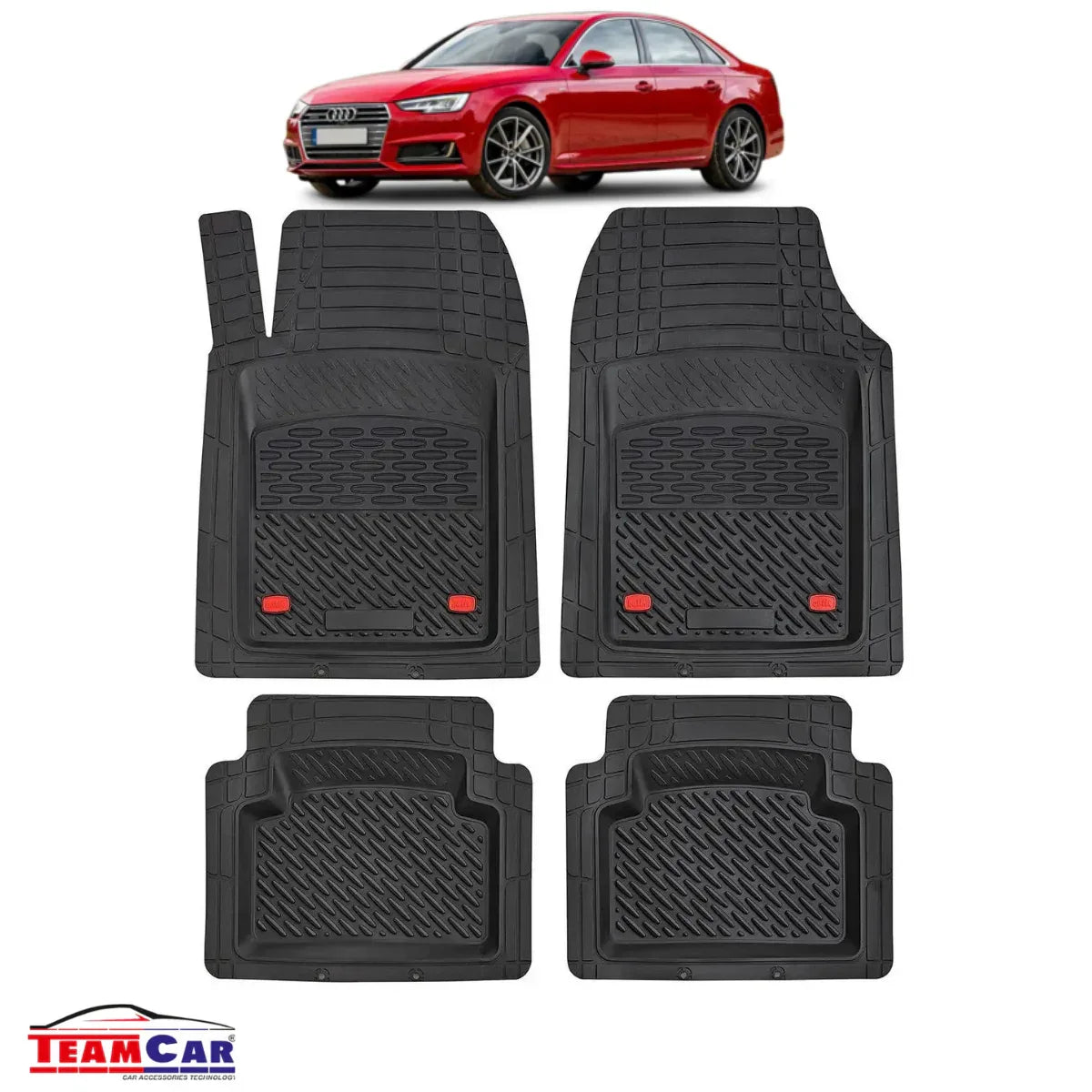 Covorase Auto TeamCar® Tip Tavita Compatibile Audi A4 B9 Sedan (2016–2024) - 221.ro