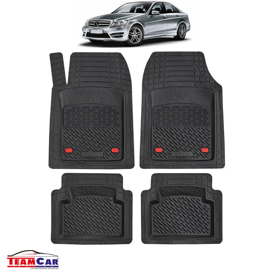 Covorase Auto TeamCar® Tip Tavita Compatibile Mercedes-Benz C-Class W204 Sedan (2007–2014) - 221.ro