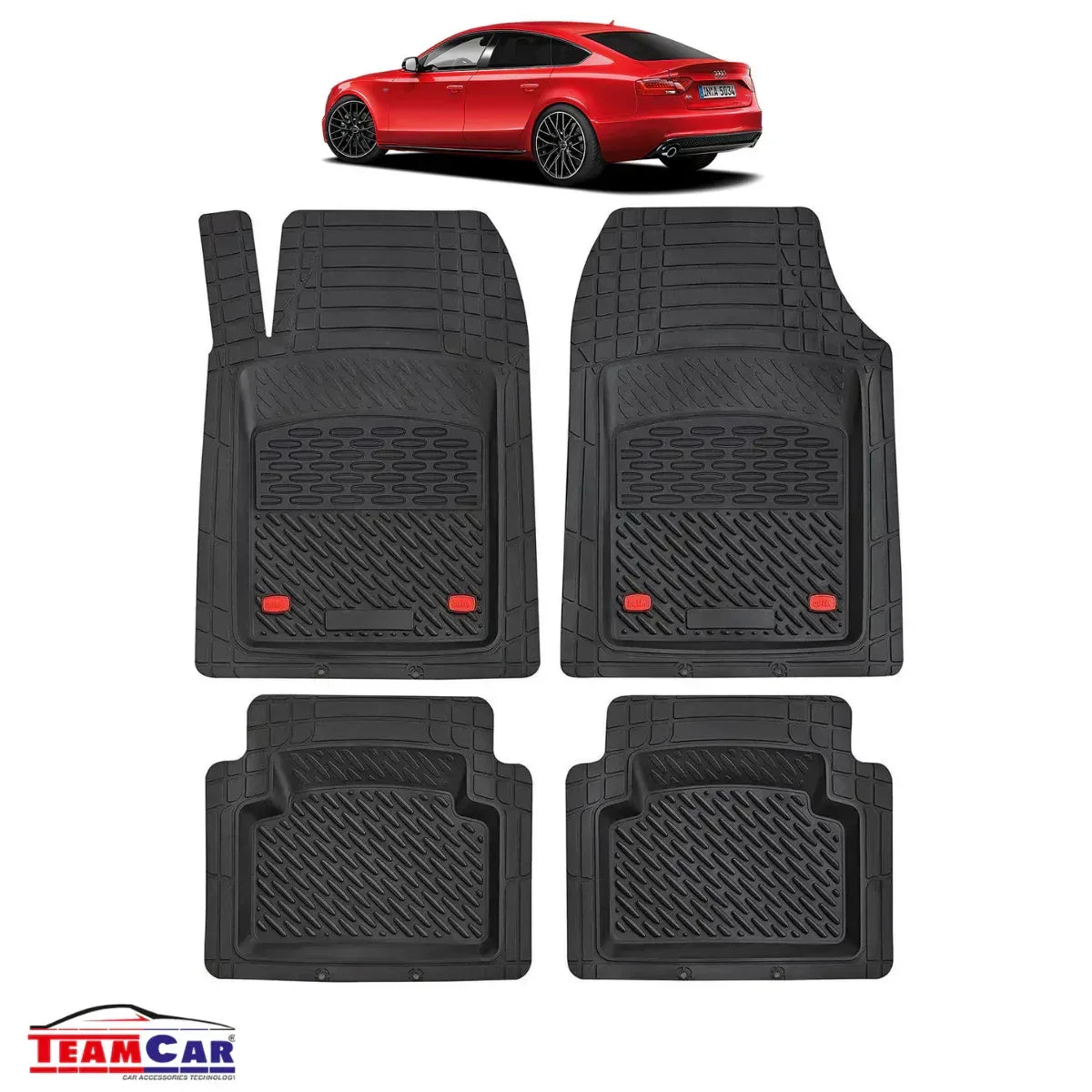 Covorase Auto TeamCar® Tip Tavita Compatibile Audi A5 8T Sportback (2009–2016) - 221.ro