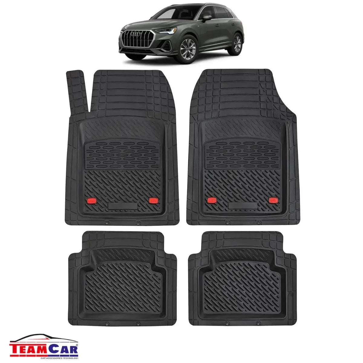 Covorase Auto TeamCar® Tip Tavita Compatibile Audi Q3 F3 SUV (2018–2025) - 221.ro