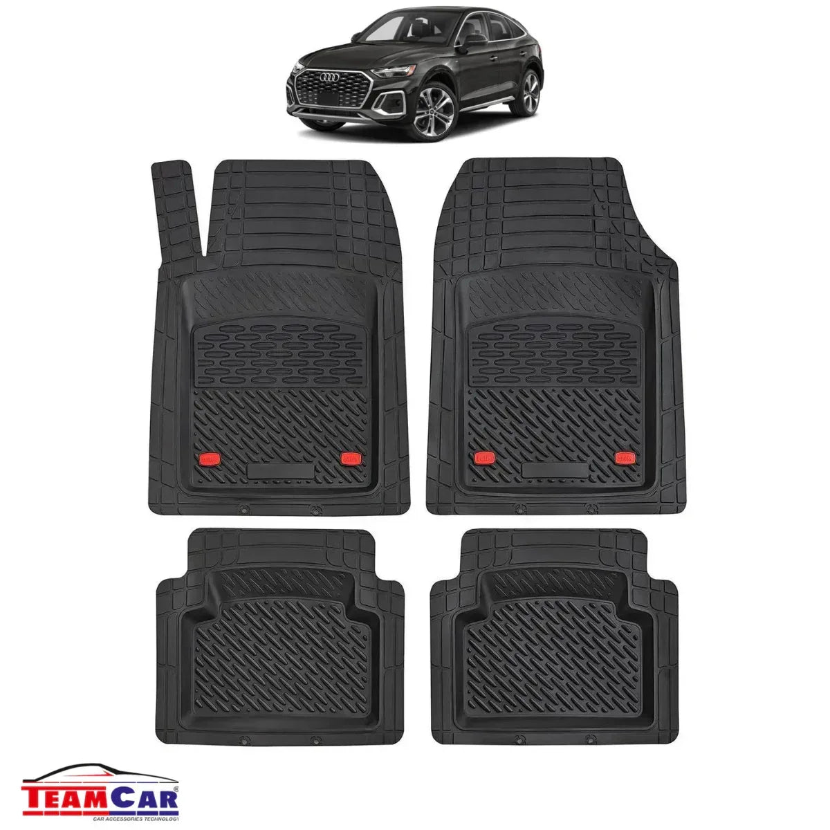 Covorase Auto TeamCar® Tip Tavita Compatibile Audi Q5 FY SUV (2017–2025) - 221.ro