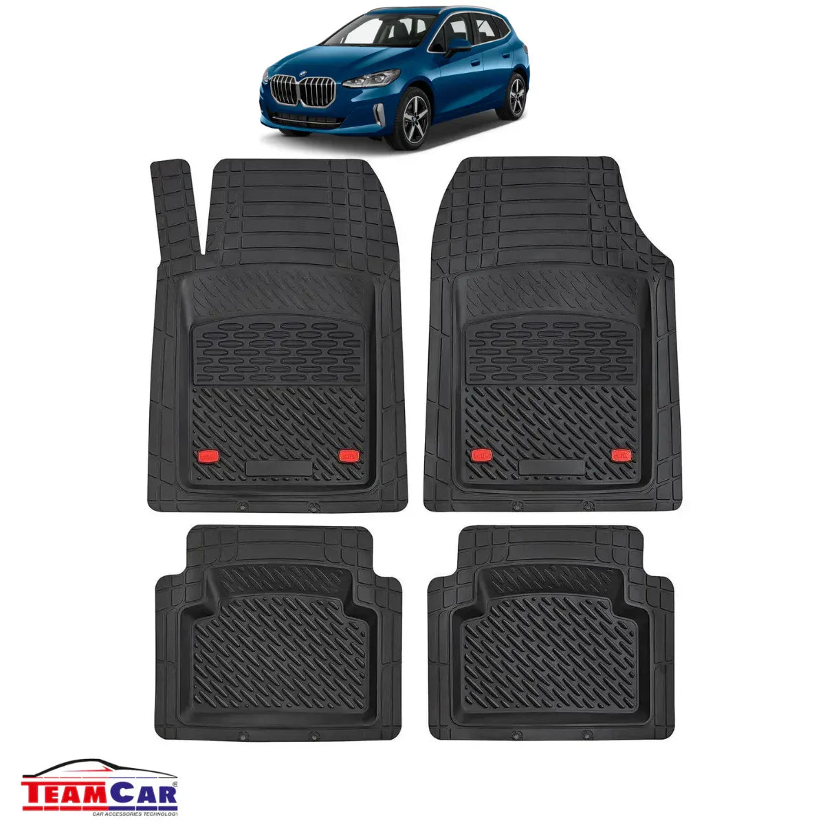 Covorase Auto TeamCar® Tip Tavita Compatibile BMW Seria 2 F45 Active Tourer (2014–2021) - 221.ro