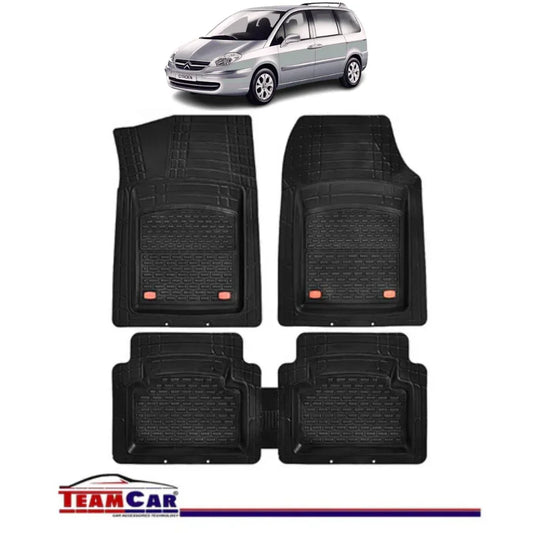 Covorase Auto TeamCar® Tip Tavita Compatibile Citroen C8 (2002-2014) Negru Material Rezistent - 221.ro