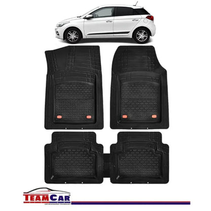 Covorase Auto TeamCar® Hyundai i20 II (2014-2020) - Cauciuc Tip Tavita - 221.ro