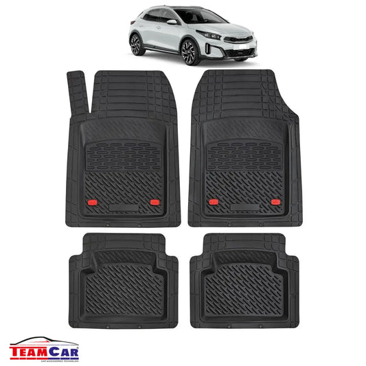 Covorase Auto TeamCar® Tip Tavita Compatibile Kia XCeed Generatia I (2019+) Negru Material Rezistent - 221.ro