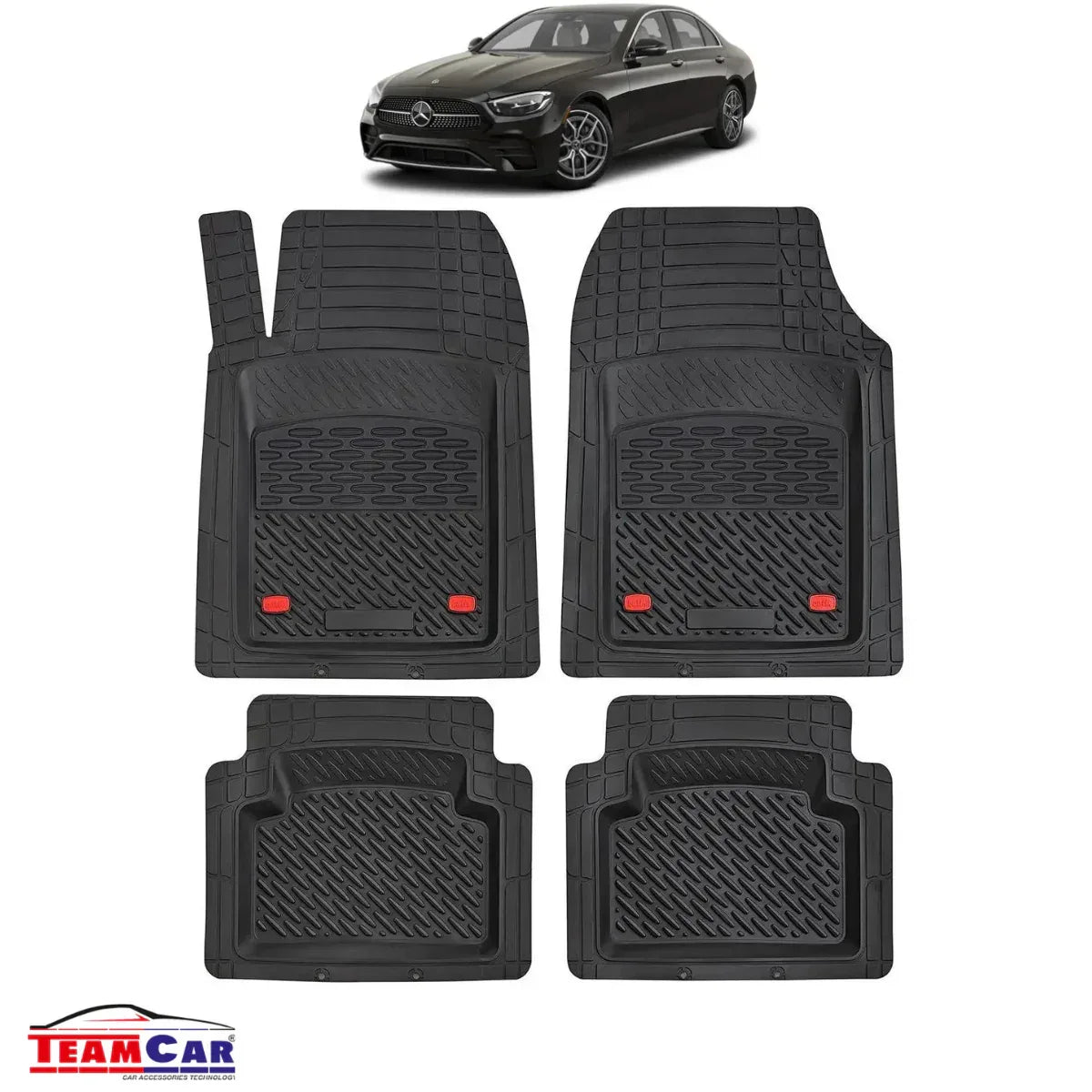 Covorase Auto TeamCar® Tip Tavita Compatibile Mercedes-Benz E-Class W213 Sedan (2016–2023) - 221.ro