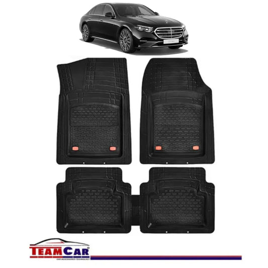 Covorase Auto TeamCar® Tip Tavita Compatibile Mercedes-Benz E-Class W214 (2023–prezent) Negru Material Rezistent - 221.ro