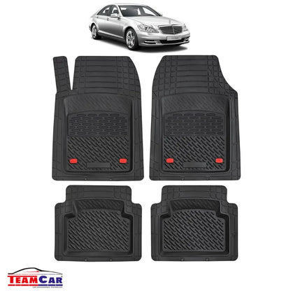 Covorase Auto TeamCar® Tip Tavita Compatibile Mercedes-Benz S-Class W221 Sedan (2005–2013) - 221.ro