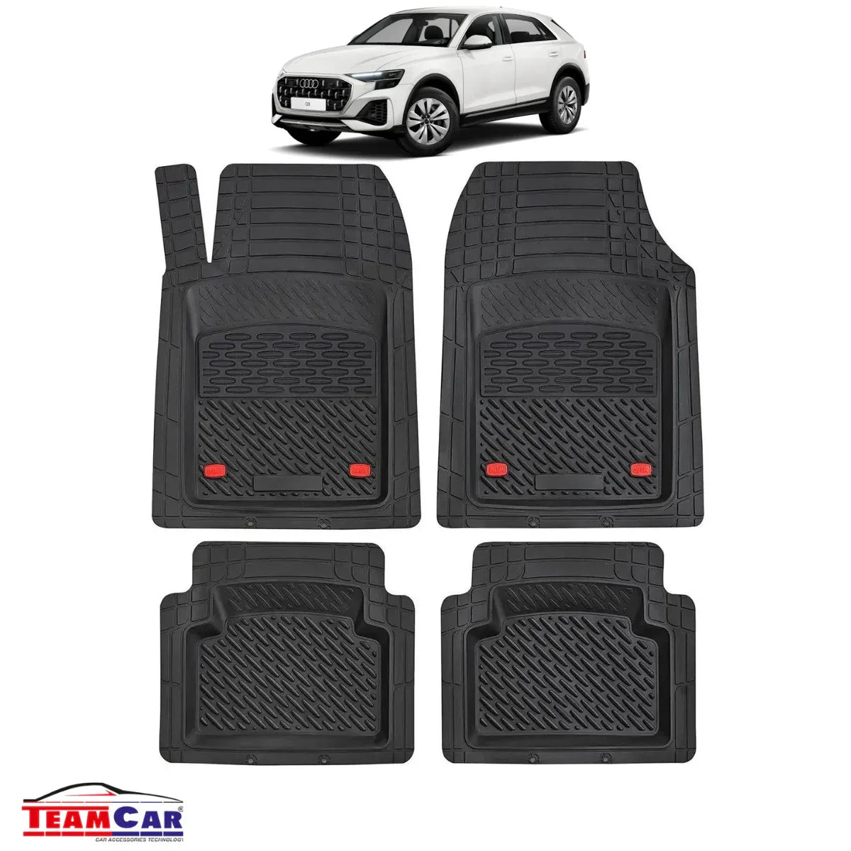 Covorase Auto TeamCar® Tip Tavita Compatibile Audi Q8 4M8 SUV (2018–2025) - 221.ro